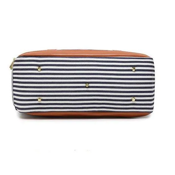 Canvas Carry-on Tote Duffel in Trolley Handle