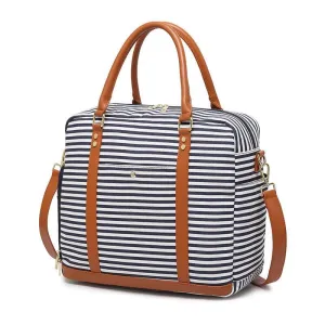 Canvas Carry-on Tote Duffel in Trolley Handle