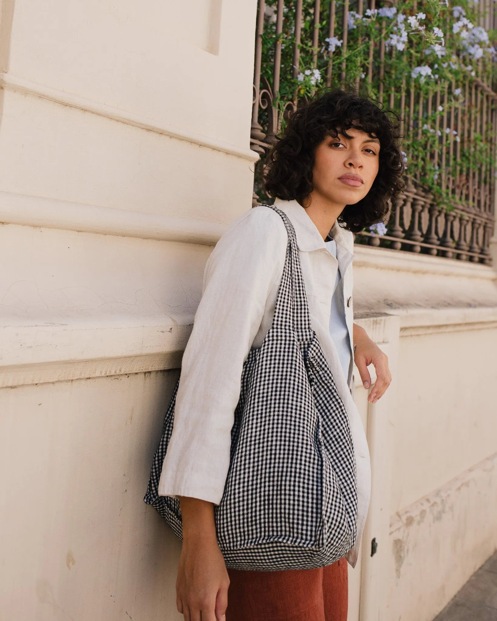 Carry All Linen Tote Bag