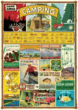 Cavallini & Co. Camping Decorative Paper