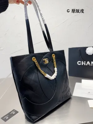 CC645 Vintage Shopping Bag / 12.2x11.8inch