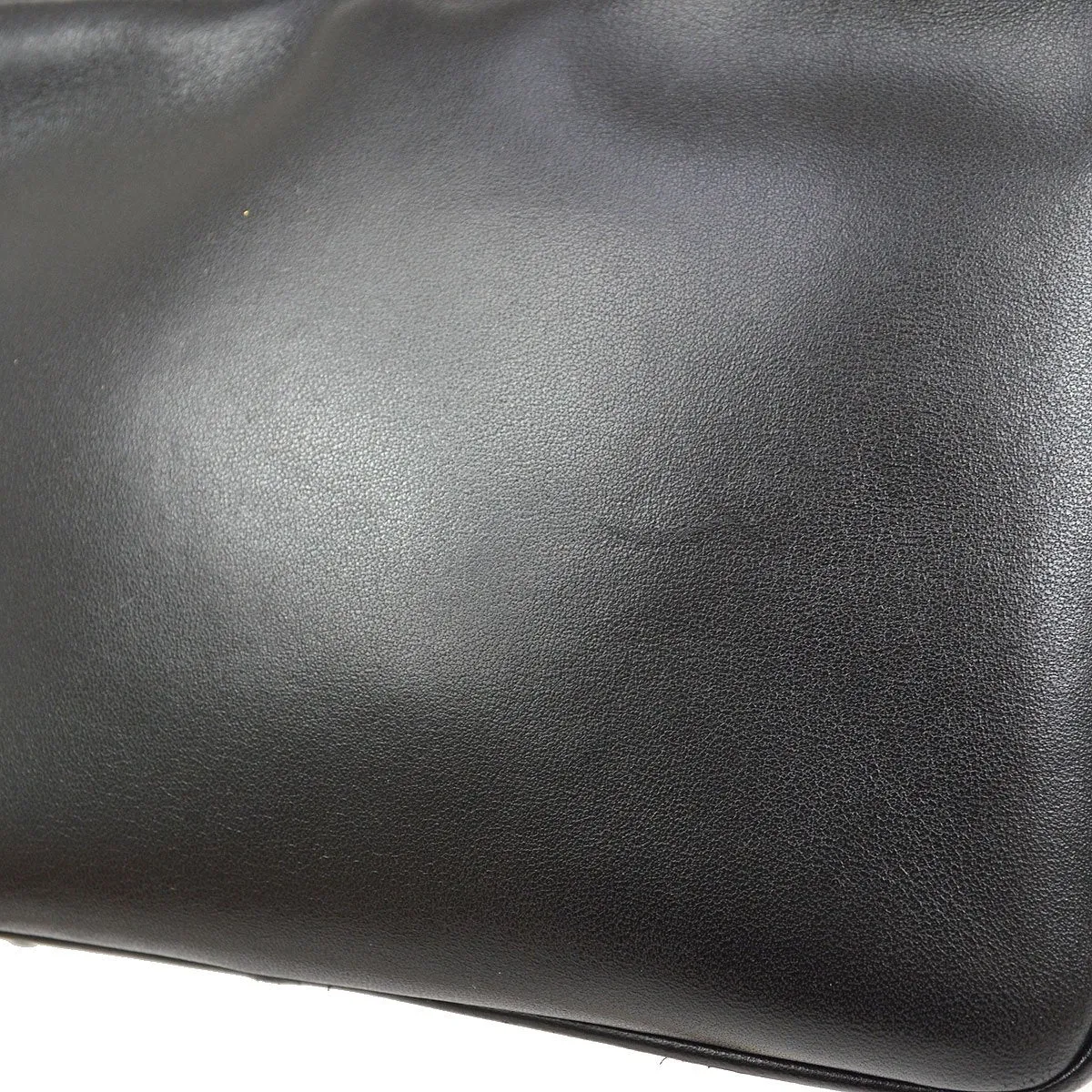 CHANEL 1994-1996 Triple CC Camera Bag Mini Black Lambskin 82561