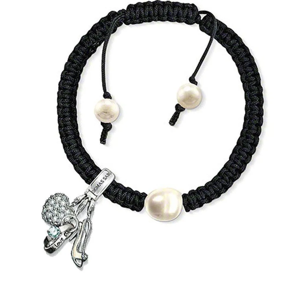 Charm Bracelet with Pearl