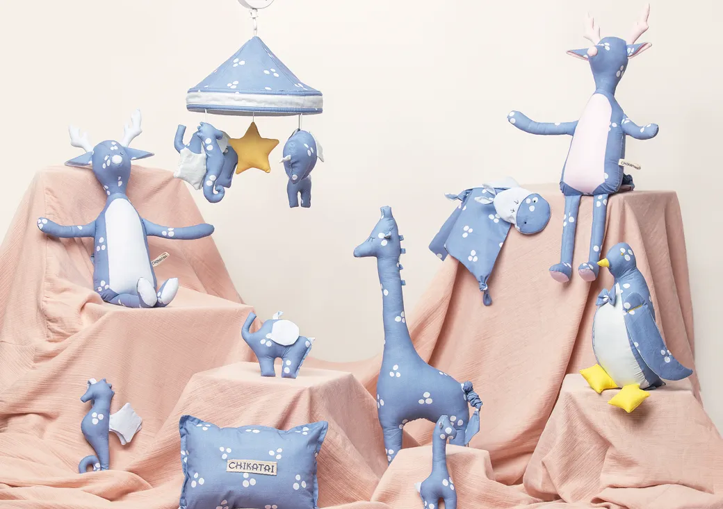 Chikatai Pull String Toys - Mouse