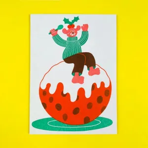 Christmas Pudding Card