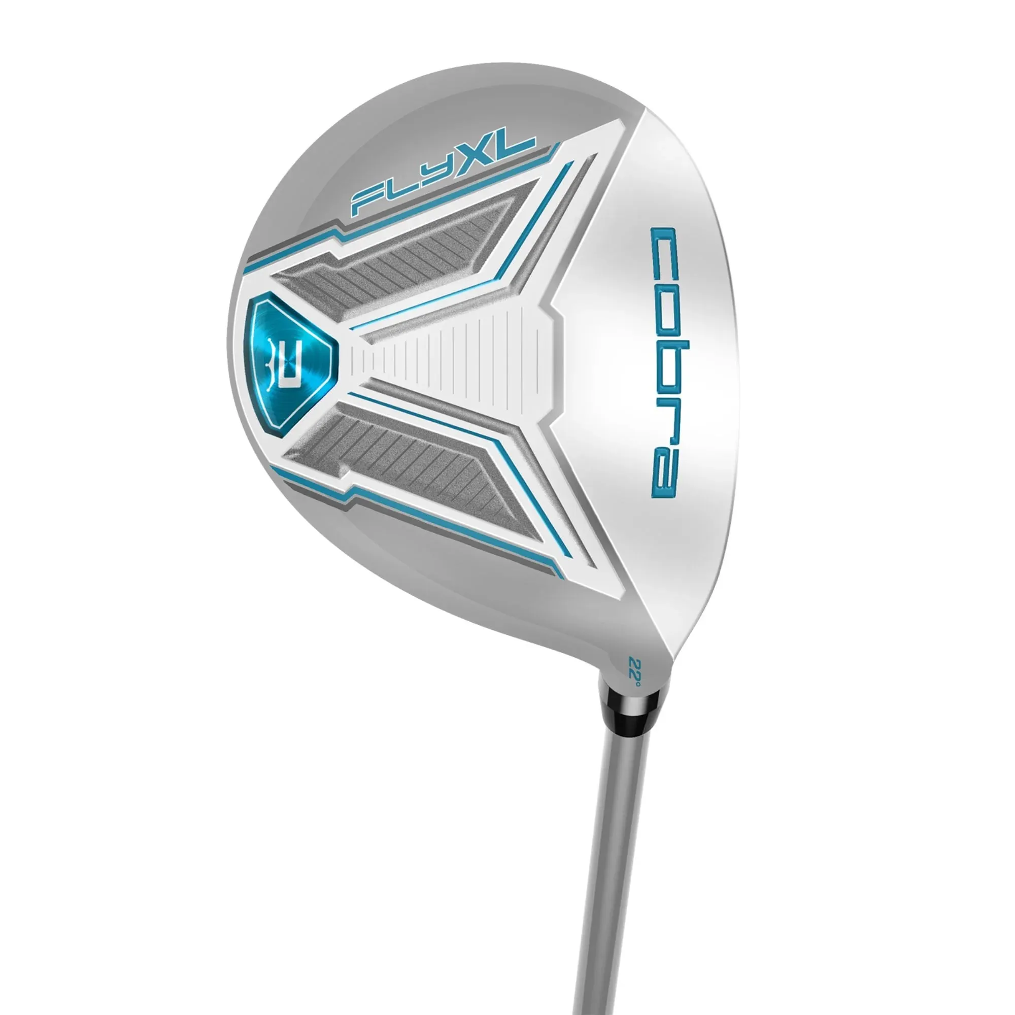 Cobra Fly-XL Womens Complete Golf Set Silver Blue