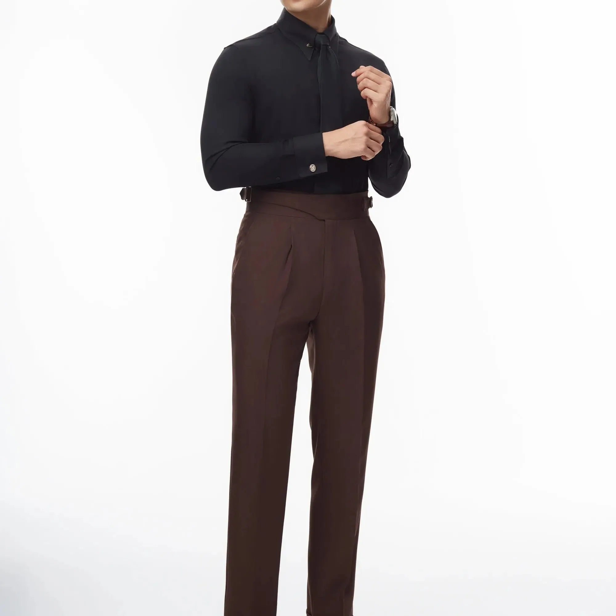 Collar Pin Formal Shirt (Cufflinks) - Cross & Crown