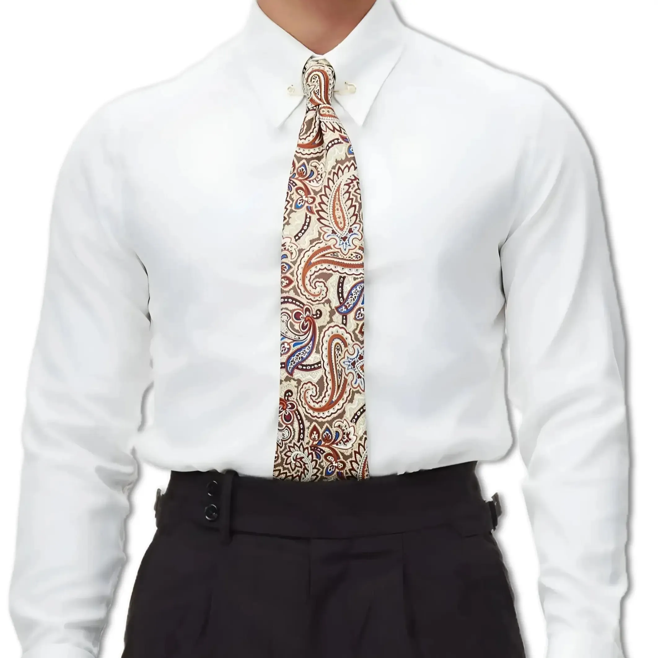 Collar Pin Formal Shirt (Cufflinks) - Cross & Crown