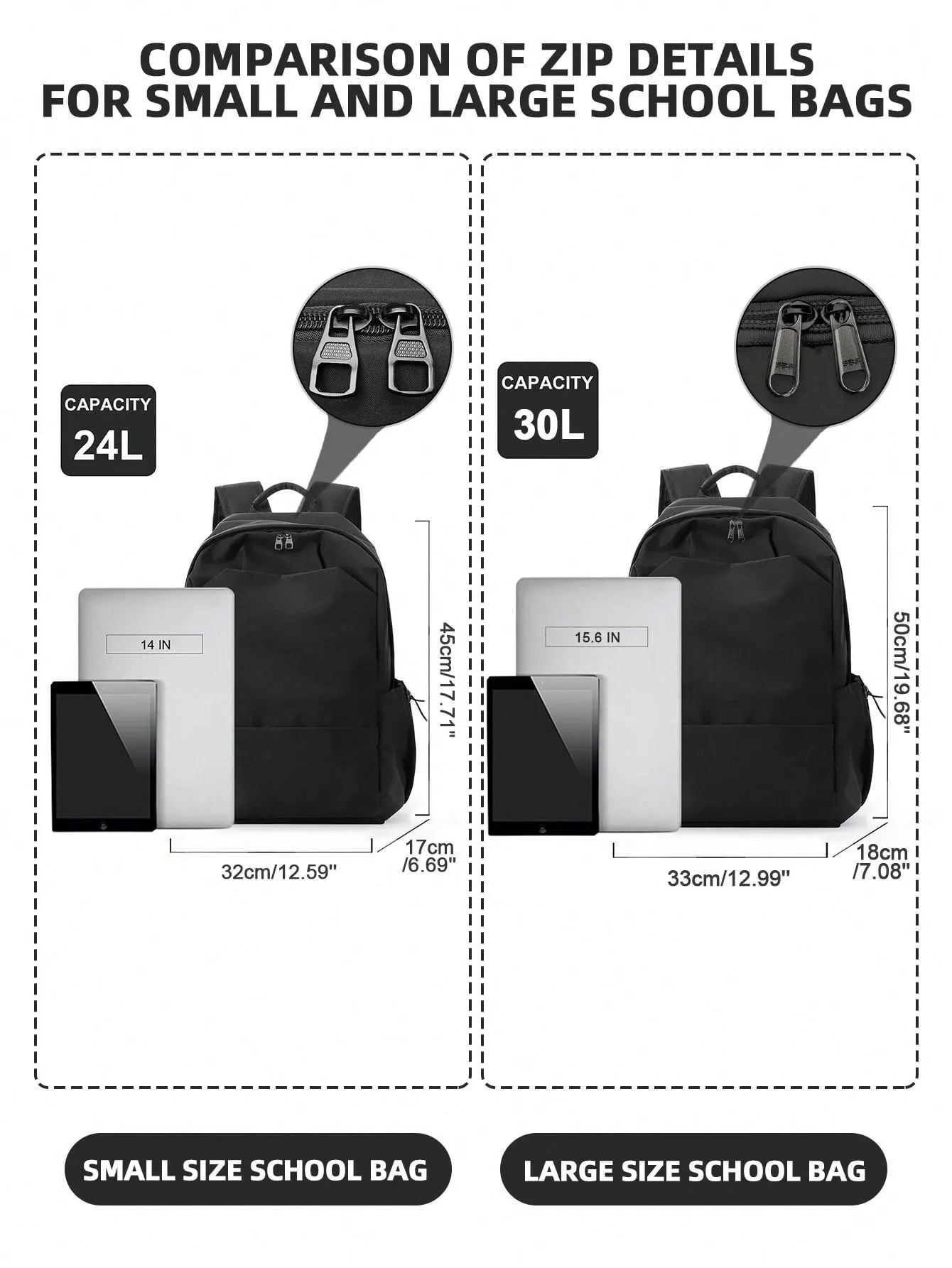 College Backpack Waterproof College Bag
