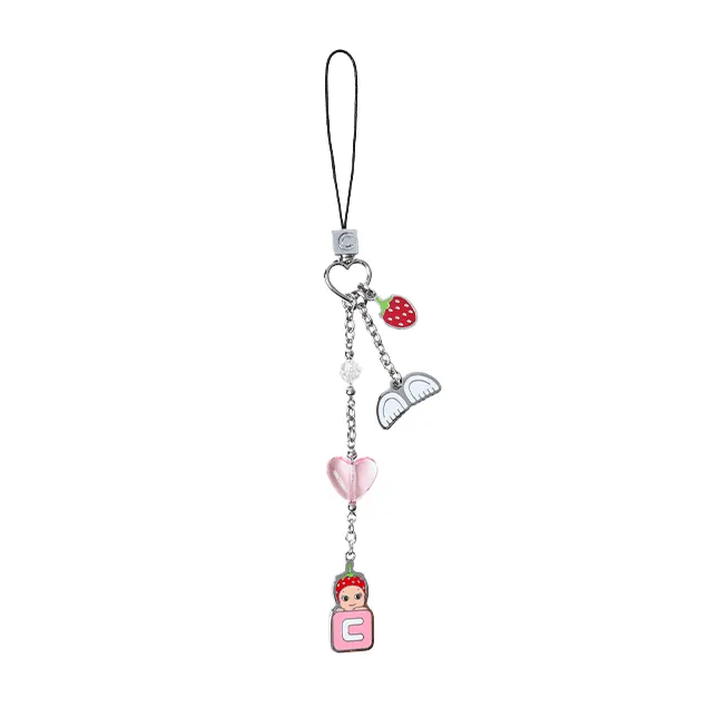 Cute Angel Metal Phone Charm