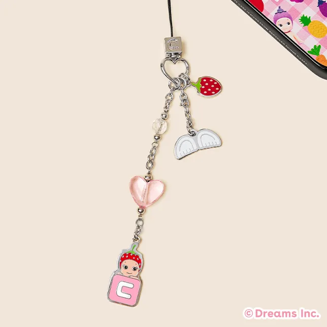 Cute Angel Metal Phone Charm