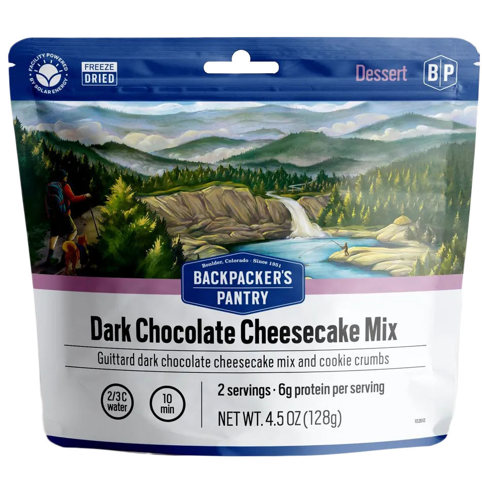 Dark Chocolate Cheesecake (2 Servings)