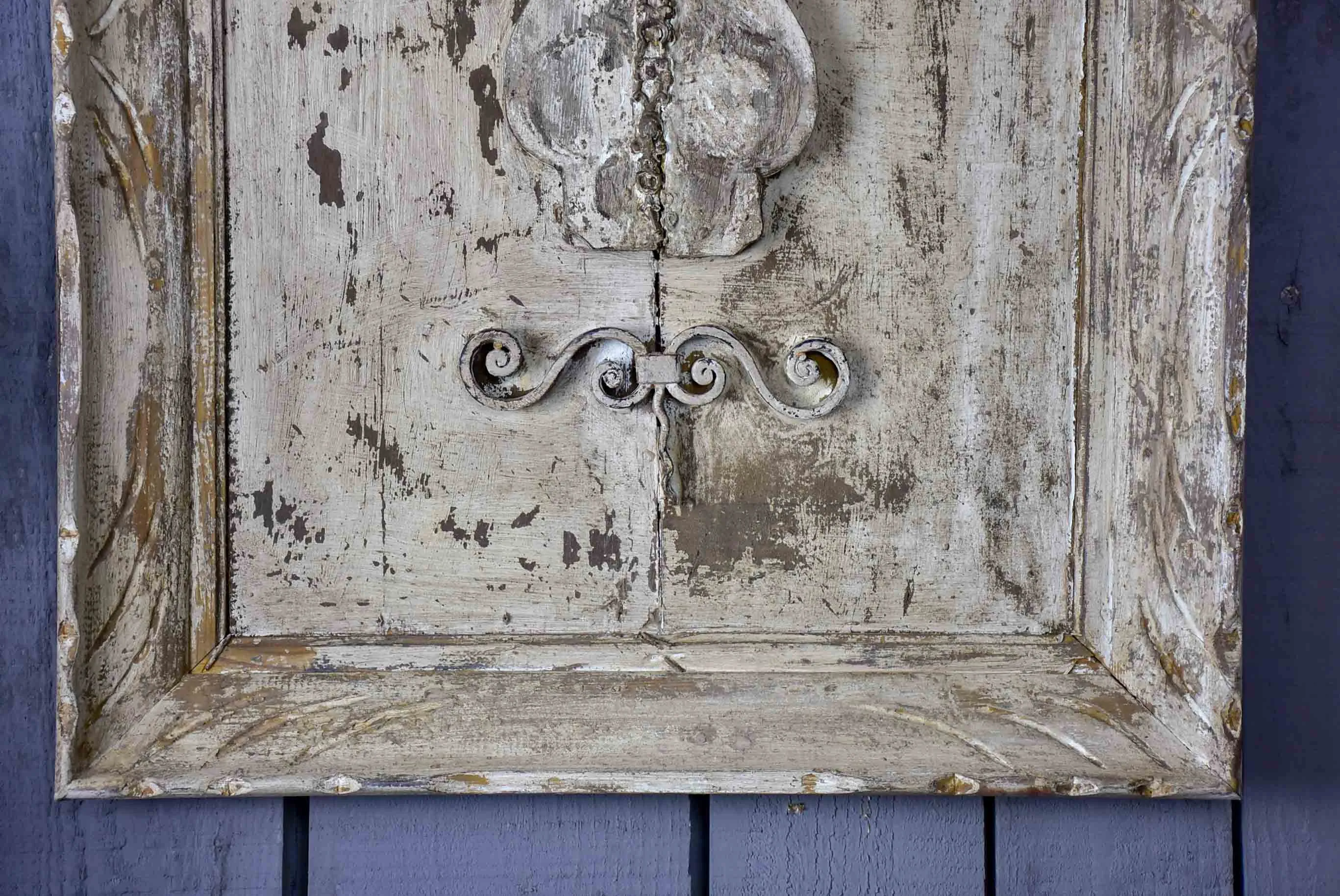Decorative French wall panel