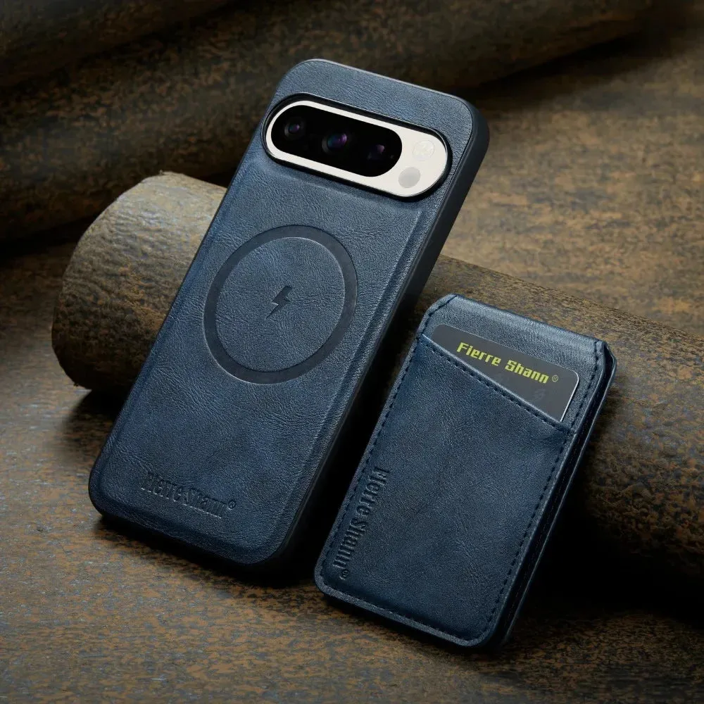 Detachable 2-in-1 PU Leather Wallet Magnetic Phone Case With Card Slot Holder For Google Pixel 9 8 7