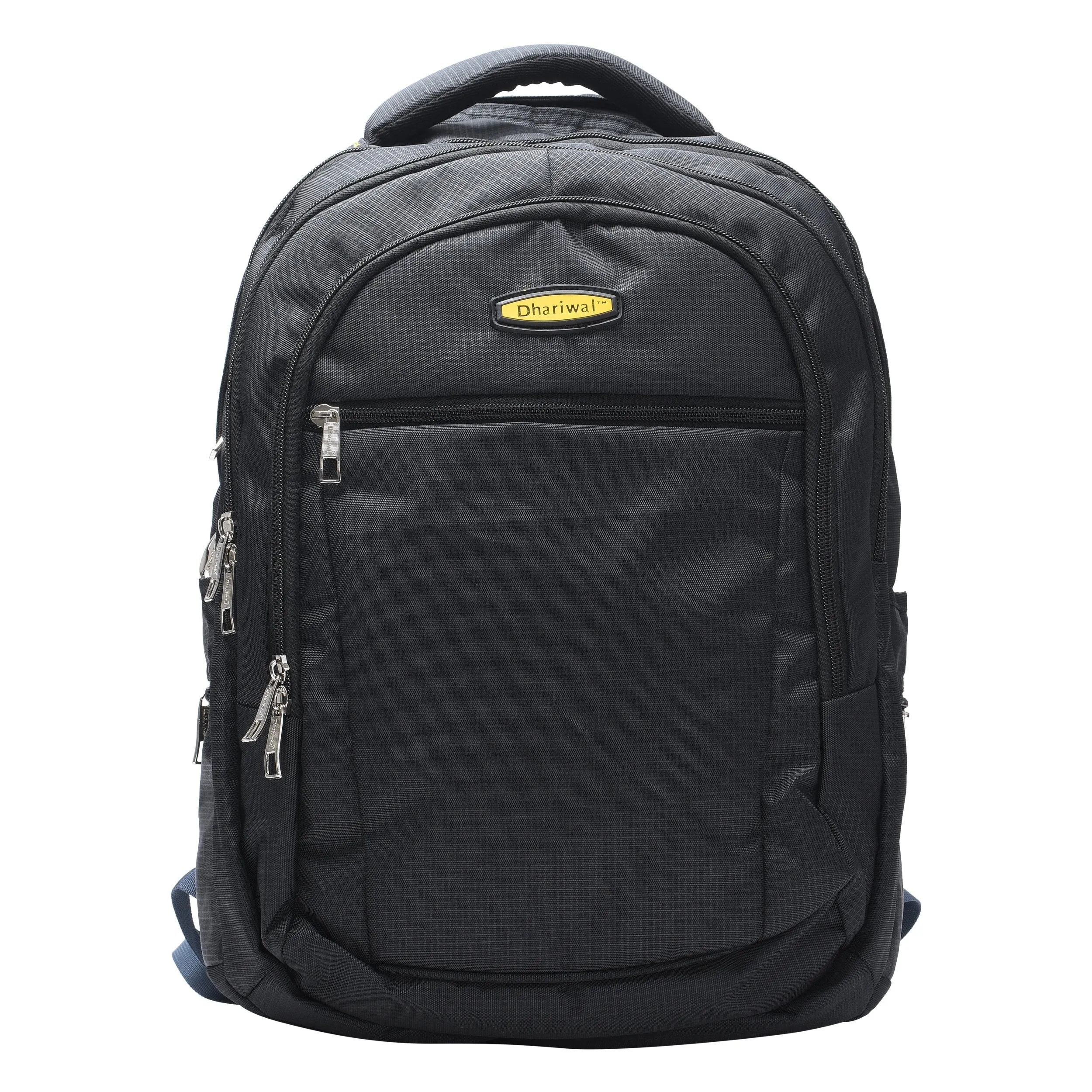Dhariwal Unisex Dual Compartment Laptop Backpack With Rain Cover 51L LB-106