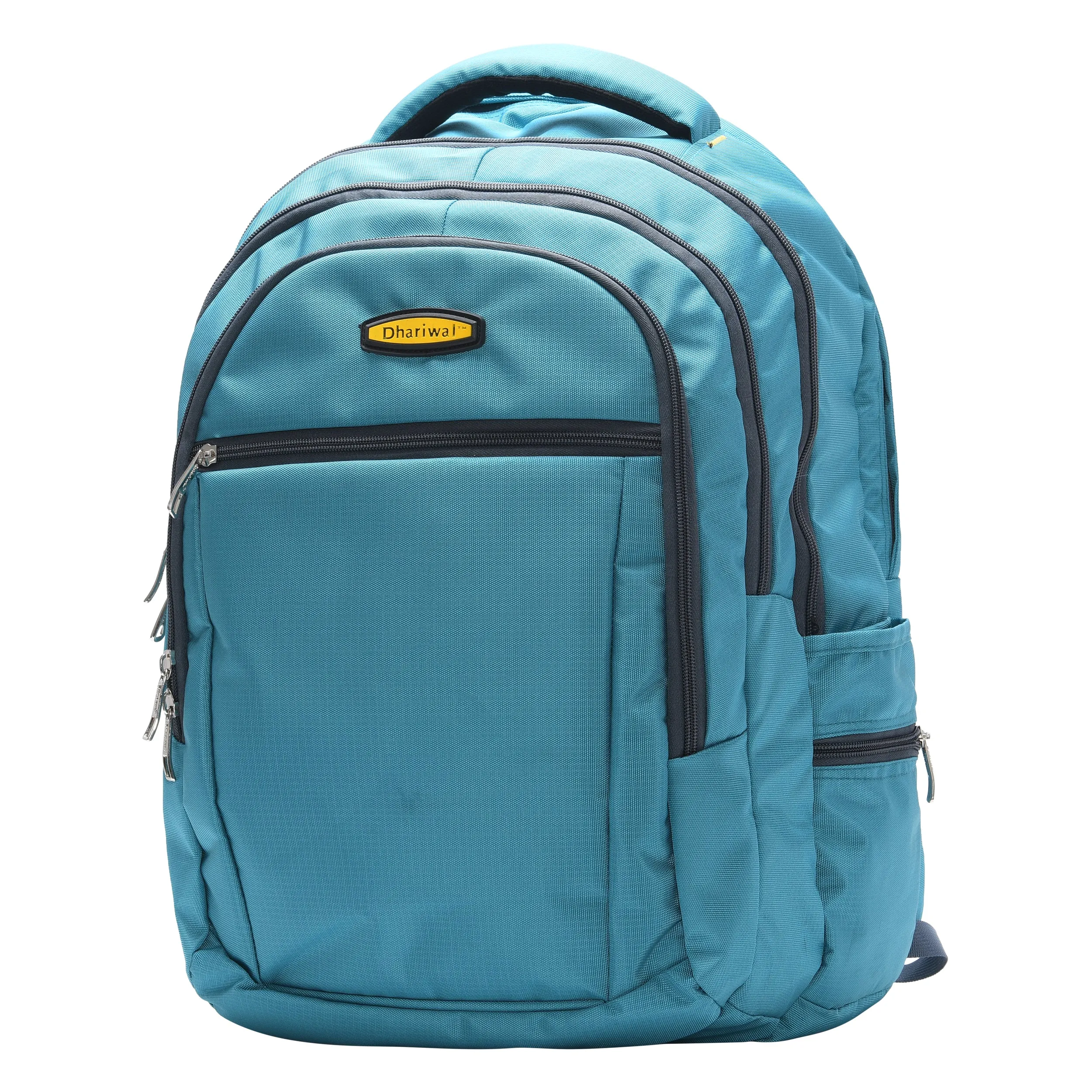 Dhariwal Unisex Dual Compartment Laptop Backpack With Rain Cover 51L LB-106
