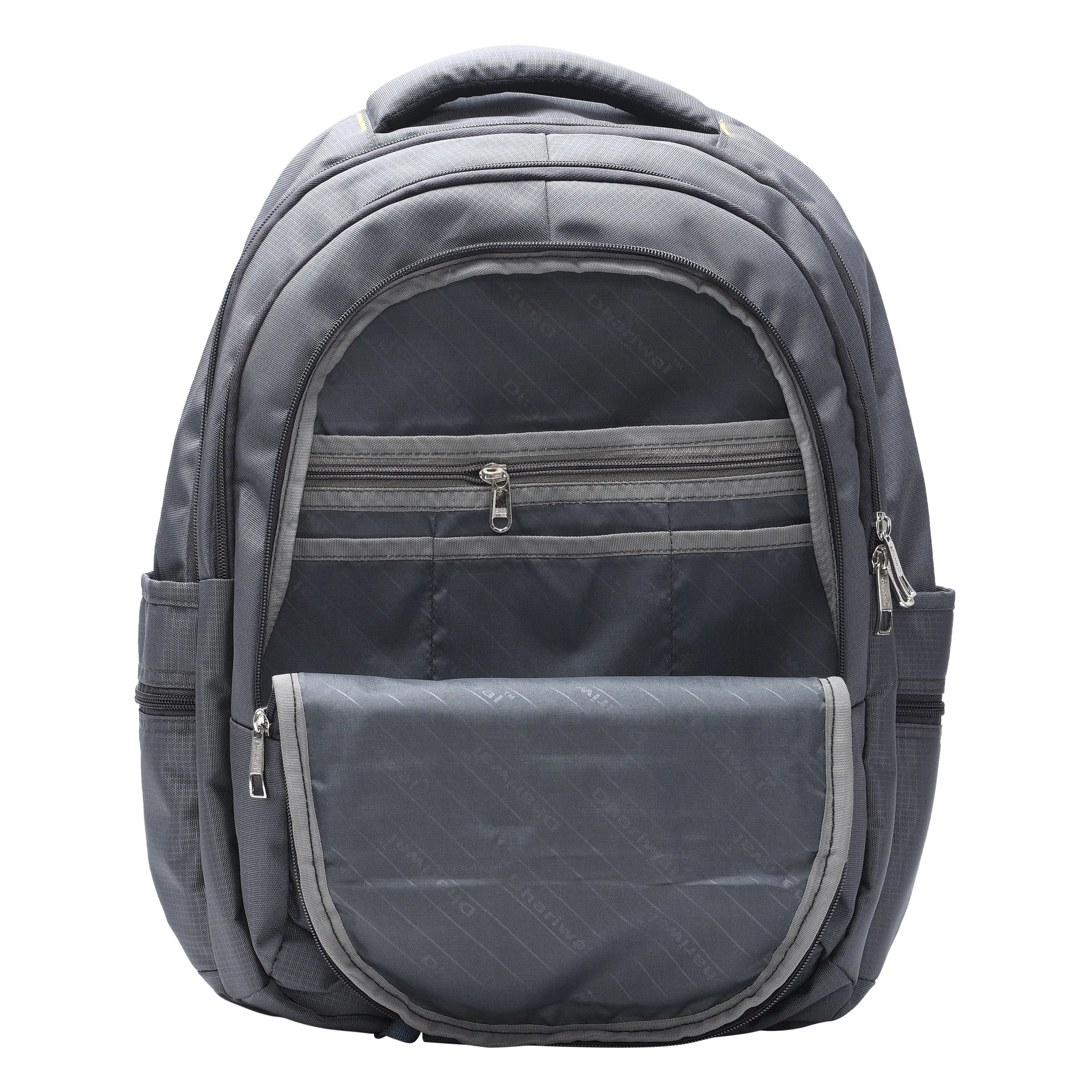 Dhariwal Unisex Dual Compartment Laptop Backpack With Rain Cover 51L LB-106