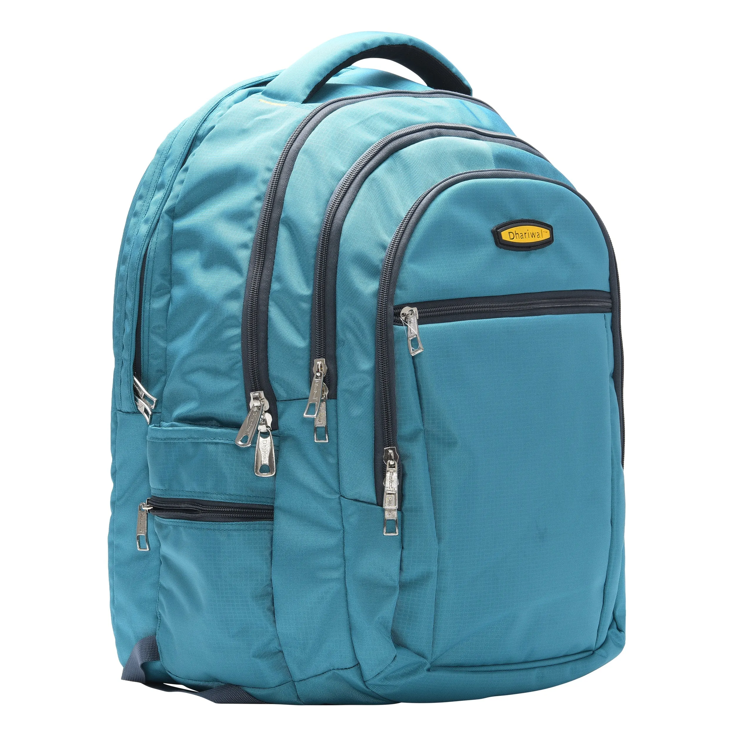 Dhariwal Unisex Dual Compartment Laptop Backpack With Rain Cover 51L LB-106