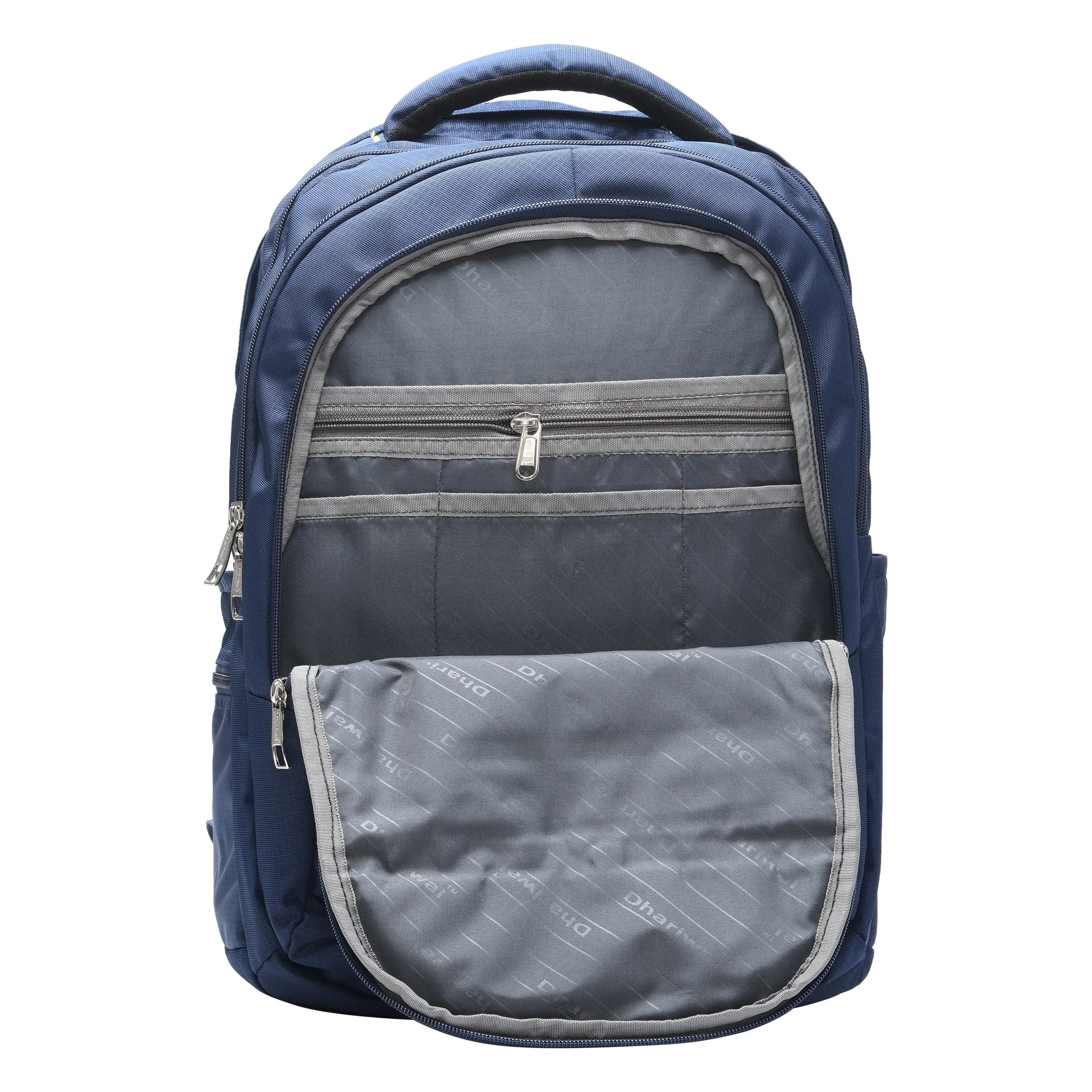 Dhariwal Unisex Dual Compartment Laptop Backpack With Rain Cover 51L LB-106