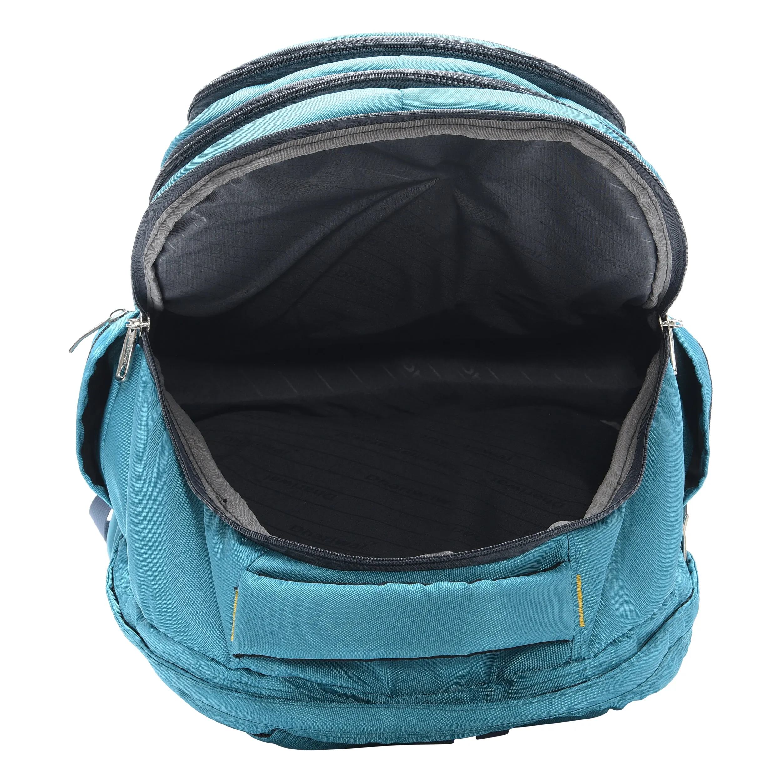 Dhariwal Unisex Dual Compartment Laptop Backpack With Rain Cover 51L LB-106