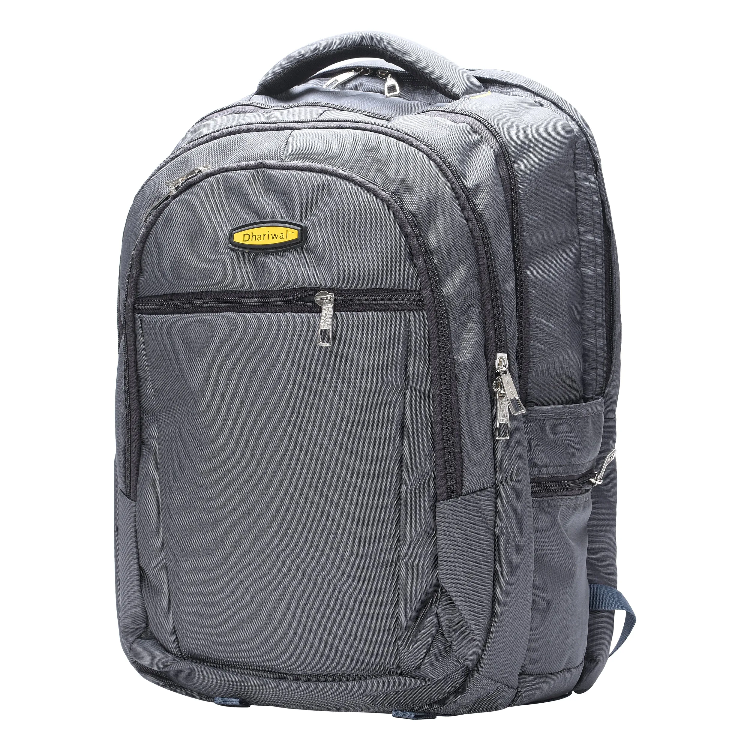 Dhariwal Unisex Dual Compartment Laptop Backpack With Rain Cover 51L LB-106