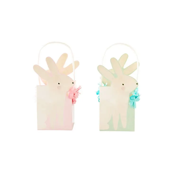 Easter Bunny Treat Paper Baskets- 8pk
