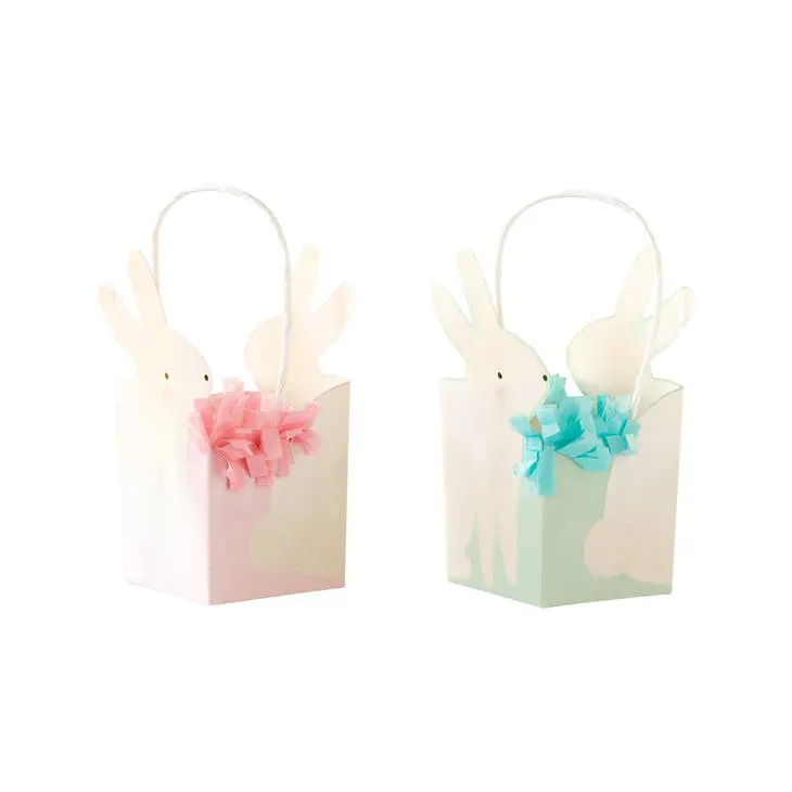Easter Bunny Treat Paper Baskets- 8pk
