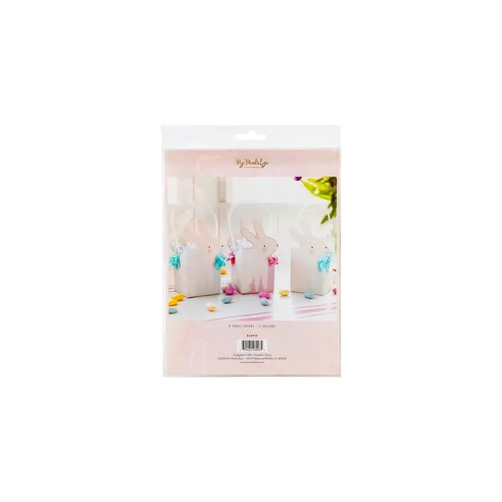 Easter Bunny Treat Paper Baskets- 8pk
