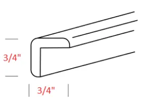 EB27-OCM Elegant Ocean Outside Corner Molding