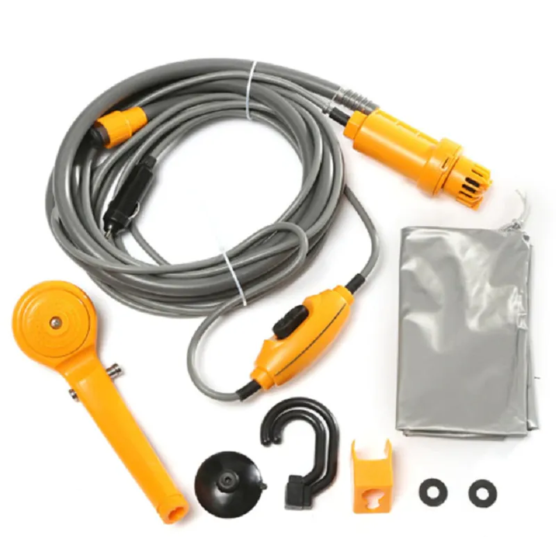 Electric rechargeable portable camping shower blacknorway™