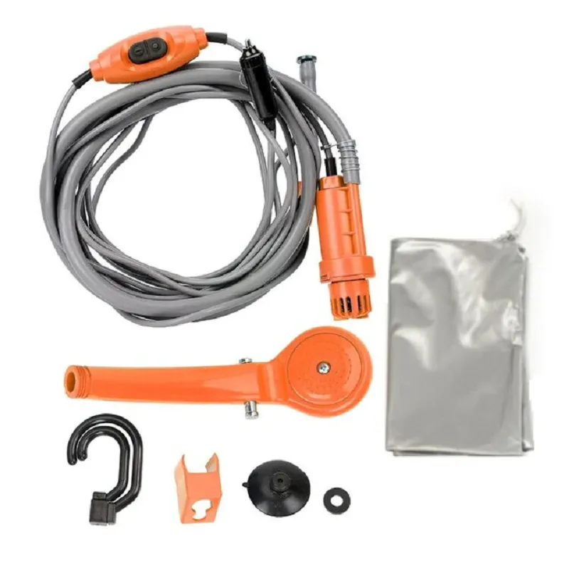 Electric rechargeable portable camping shower blacknorway™