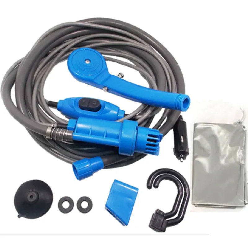 Electric rechargeable portable camping shower blacknorway™
