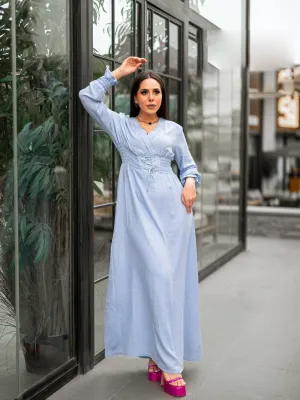 Elegant linen dress