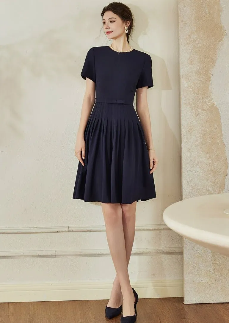 Elegant pleats dress