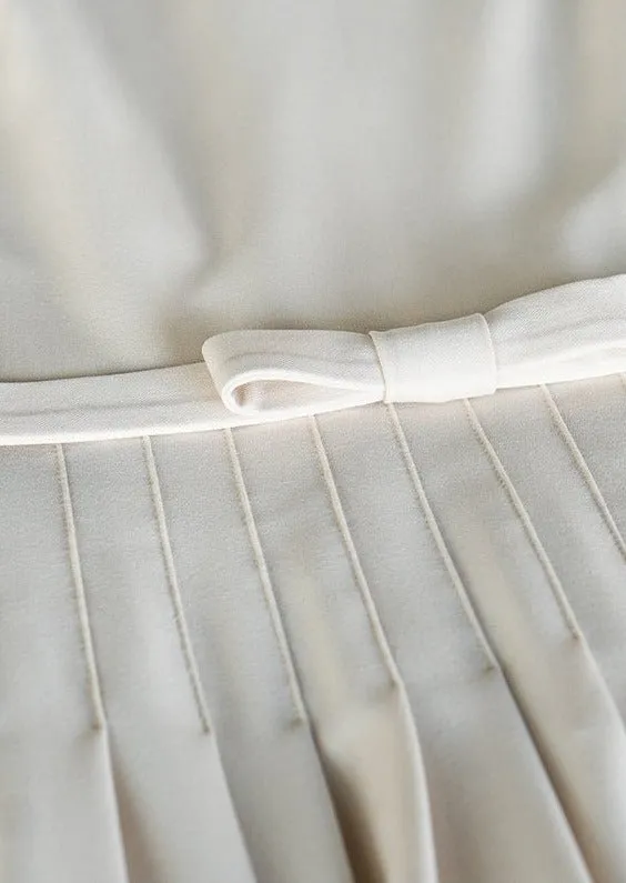 Elegant pleats dress