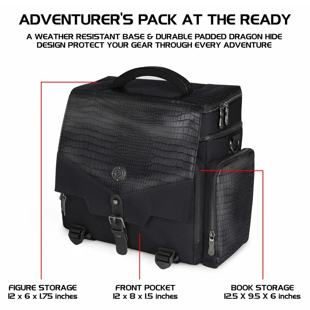 Enhance Tabletop Series Collectors Edition Adventurer's Travel Bag Black