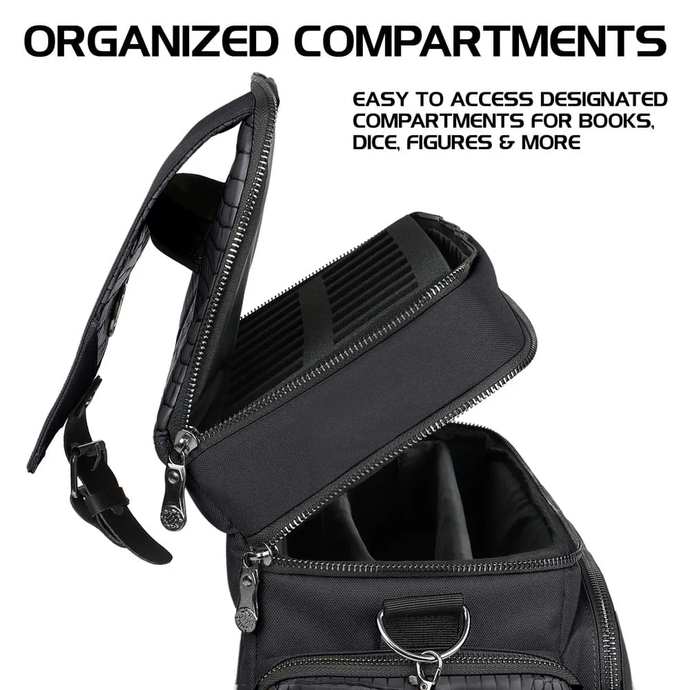 Enhance Tabletop Series Collectors Edition Adventurer's Travel Bag Black