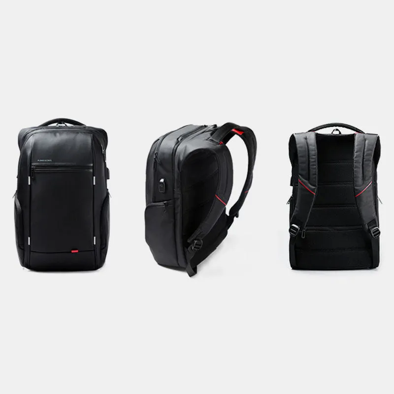 Extra Large Laptop Backpack College Business Computer Backpack with USB Charging Port