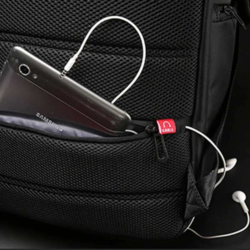 Extra Large Laptop Backpack College Business Computer Backpack with USB Charging Port