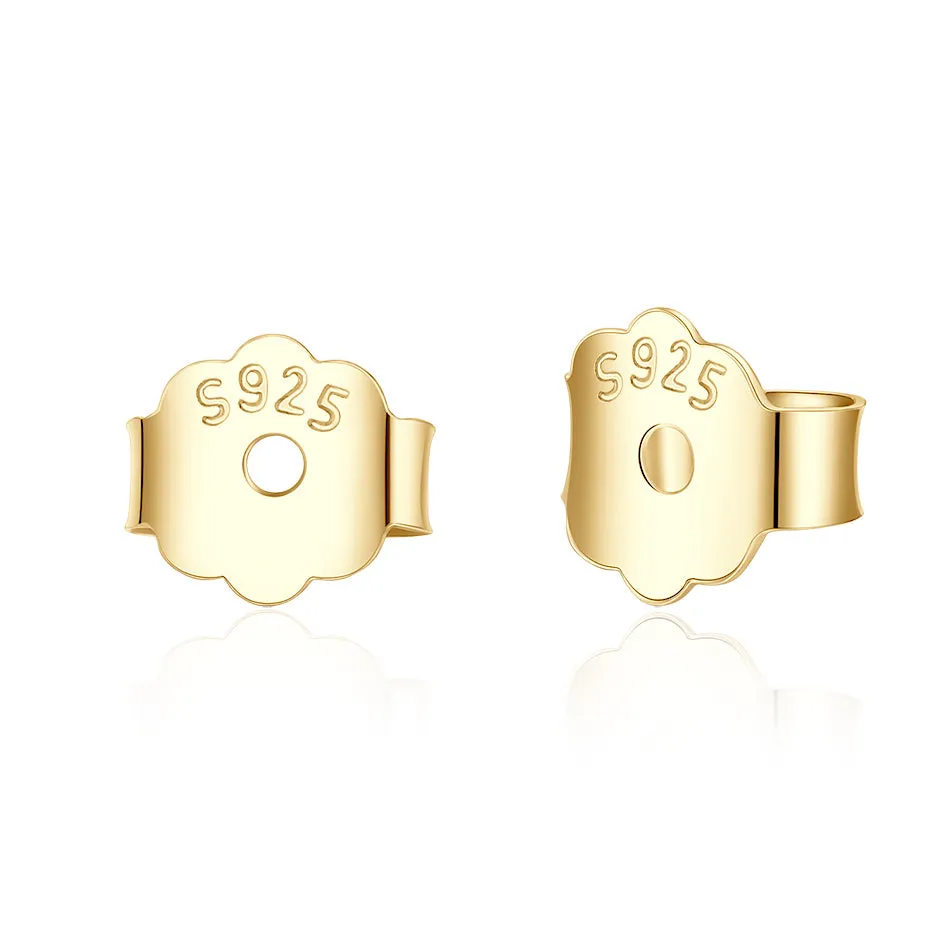 FE0005 925 Sterling Silver Ball Stud Earrings