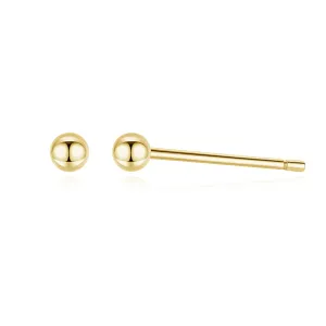 FE0005 925 Sterling Silver Ball Stud Earrings