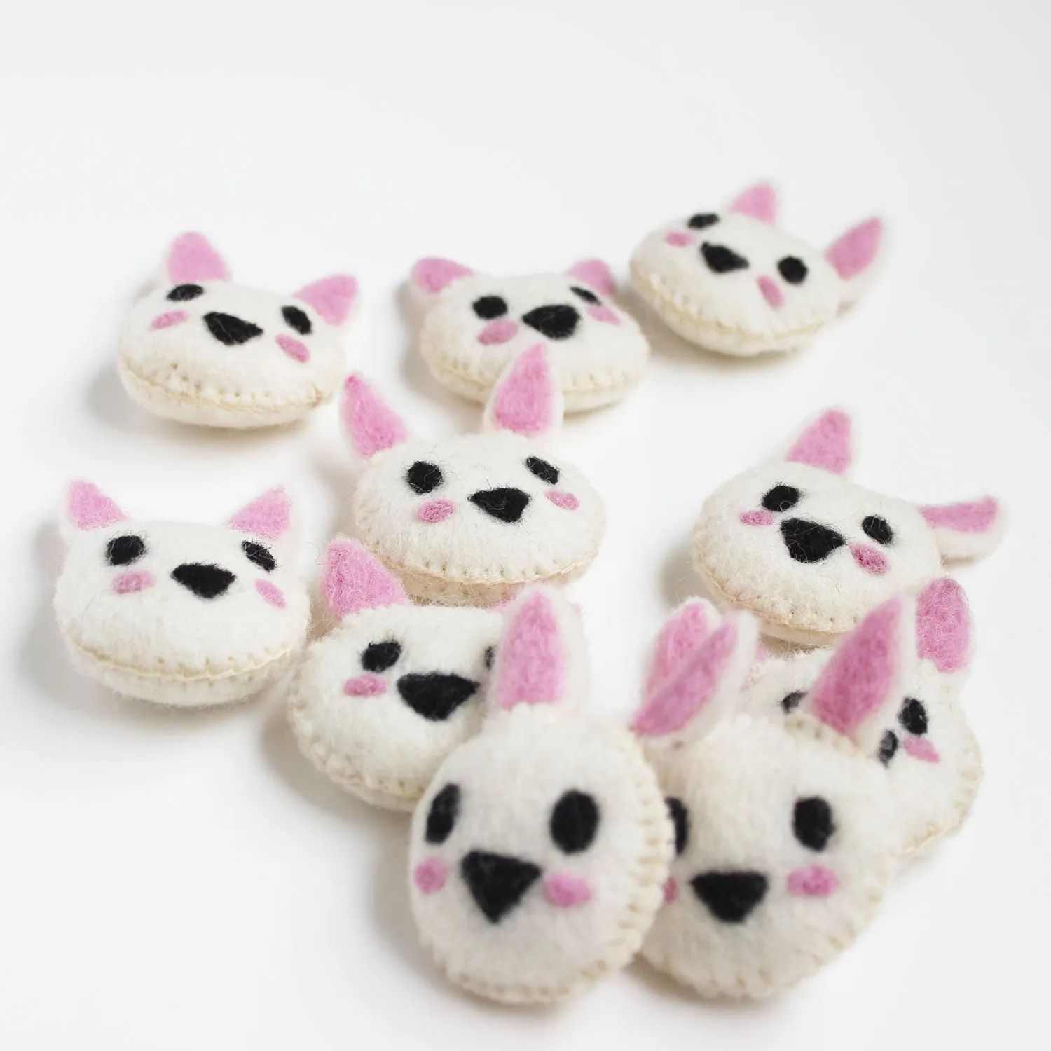 Felt Animal Head Babiti Bunny Rabbit