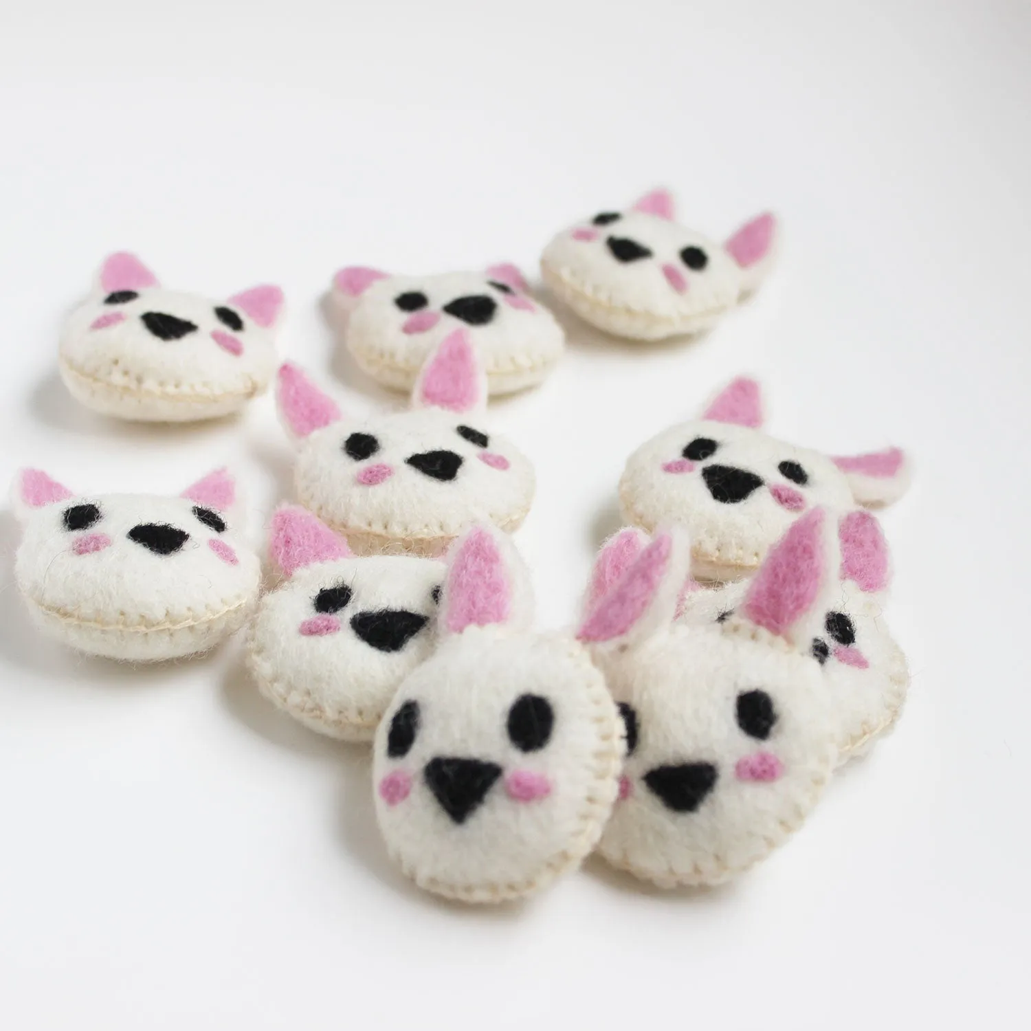 Felt Animal Head Babiti Bunny Rabbit