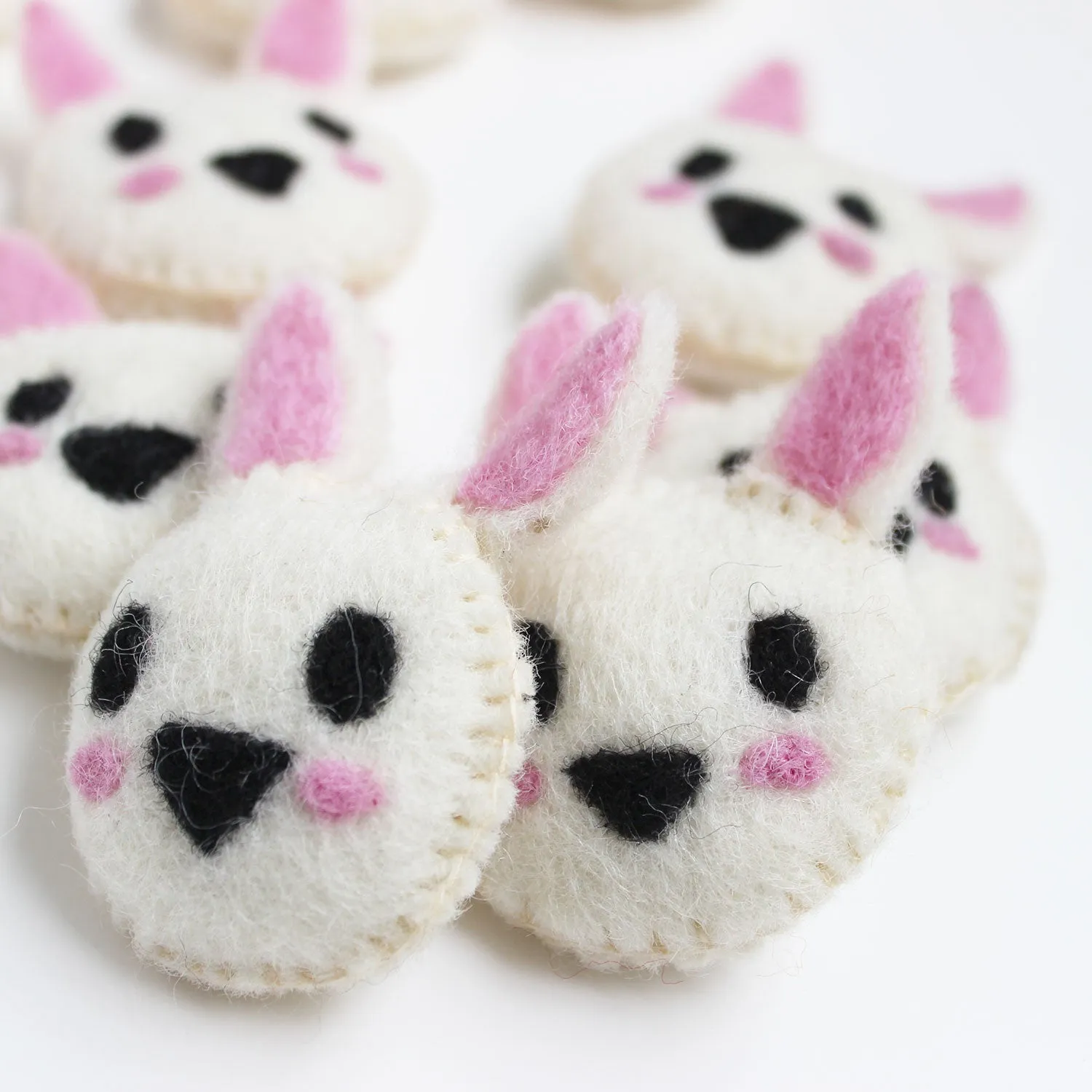 Felt Animal Head Babiti Bunny Rabbit