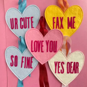 Felt Candy-Style Valentine