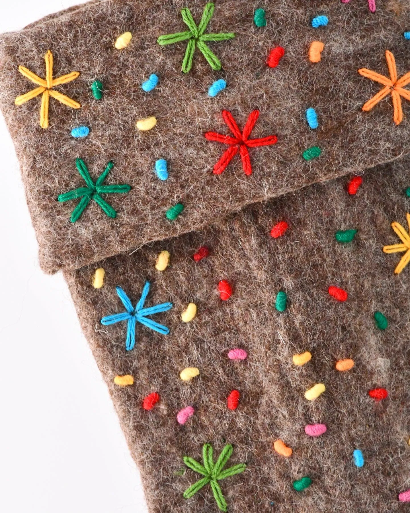 Felt Christmas Stocking - Celebrations