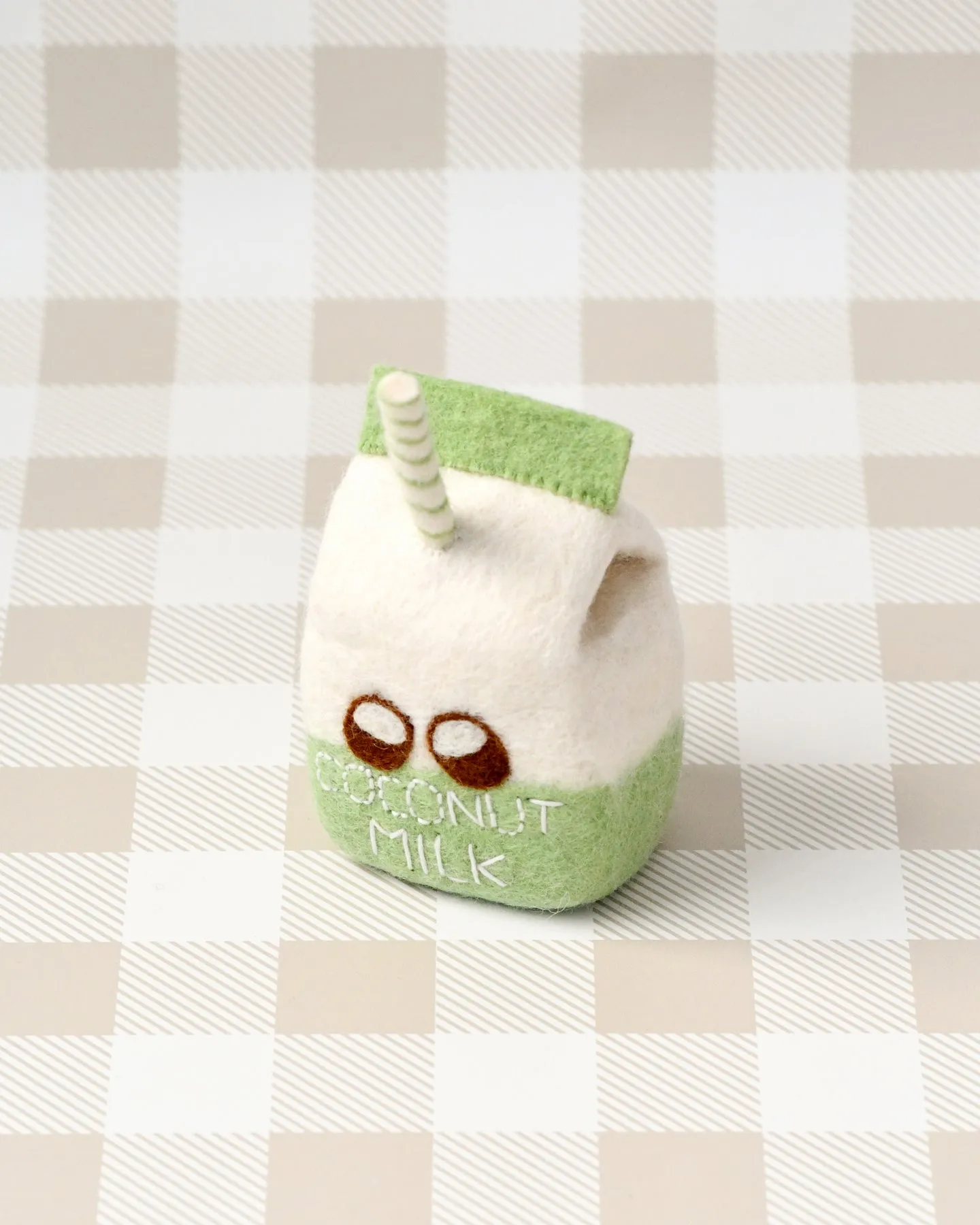 Felt Coconut Milk Packet