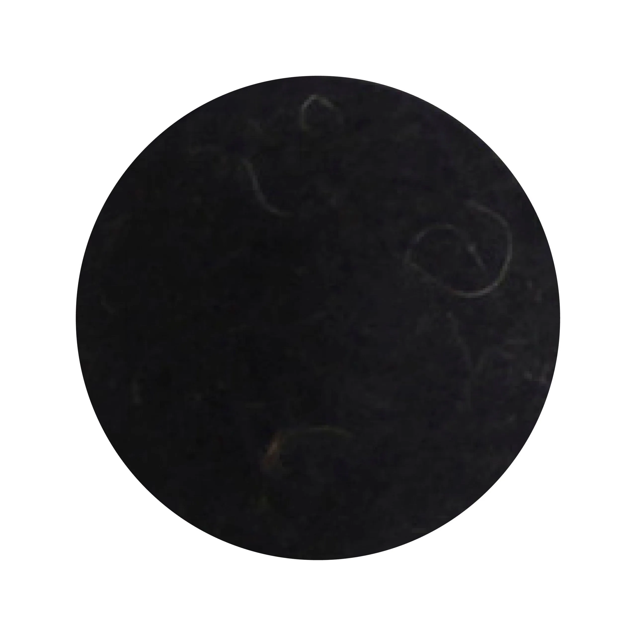 Felt Flowers - Blossom Medium (3.5cm) - Black