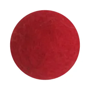 Felt Flowers - Blossom Medium (3.5cm) - Red