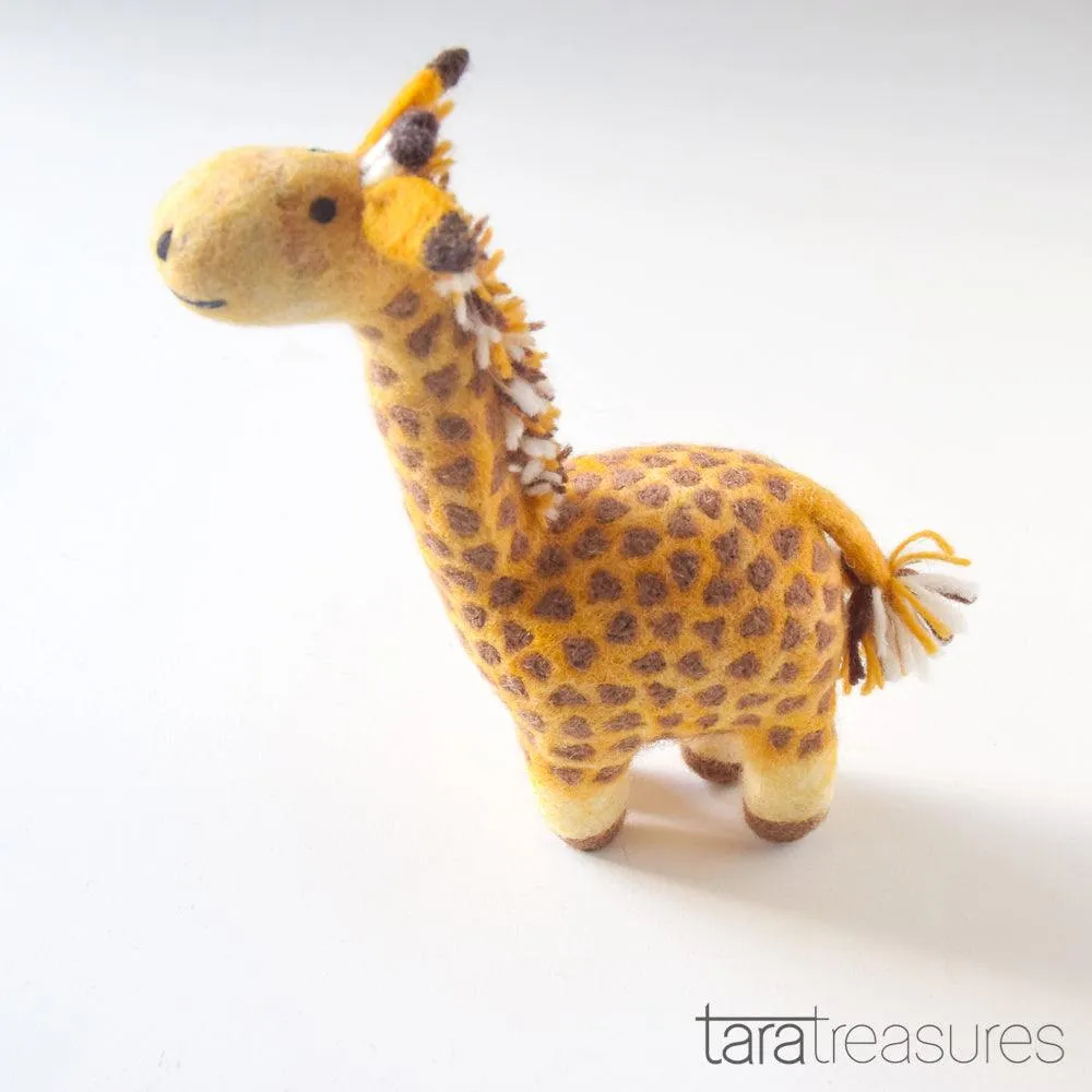 Felt Giraffe Toy - Big